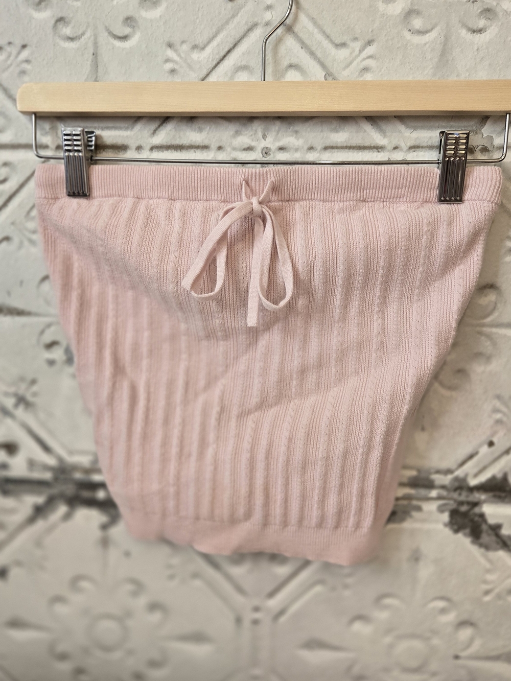 Reformation Zazie Knit Cotton Blend Strapless Top Tube Size Small NWT - Picture 12 of 12